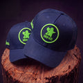 Boné Trucker - Silhueta - Marinho e Verde
