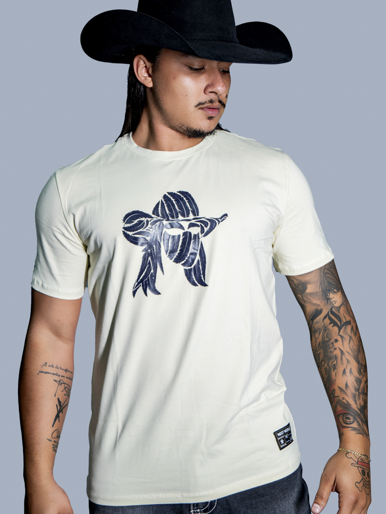 Camiseta Algodao Pima com Elastano - Pena