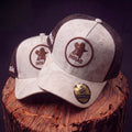 Boné Trucker - Silhueta - Marrom Sublimado