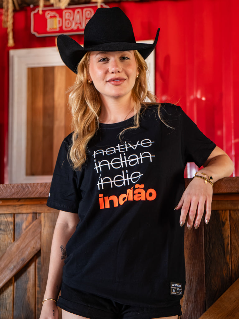 Camiseta Feminina Algodao Pima com Elastano - Nativo