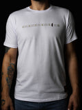 Camiseta Algodão Pima com Elastano - Pena Line, cor Branco – Indião Store