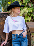 Cropped Algodao Pima com Elastano Confortavel -  As vezes princesa