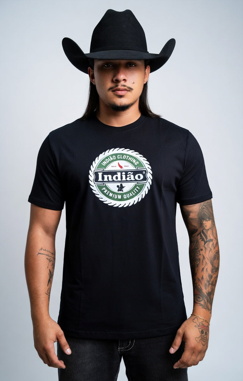 Camiseta  Algodao Pima com Elastano - Indiao Premium