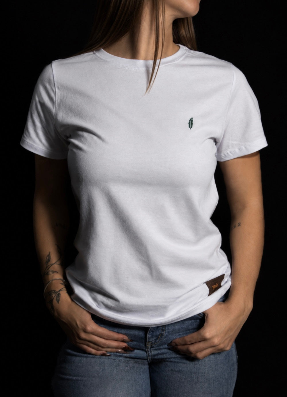 Camiseta Feminina Country Algodão Pima com Elastano - Pena Brasil – foto 6 – Indião Store