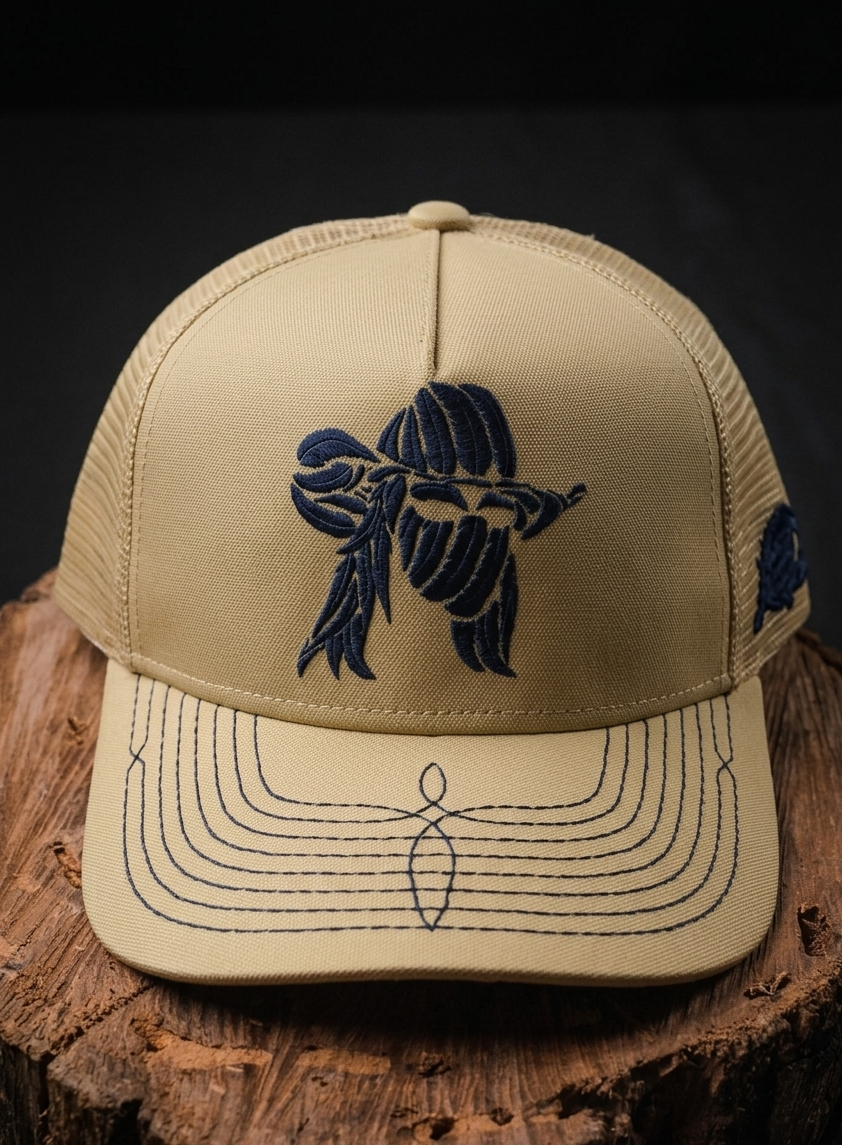 Boné Trucker - Pena - Bege