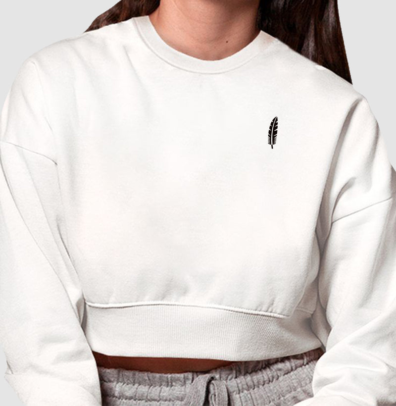 Cropped Moletom Indiao