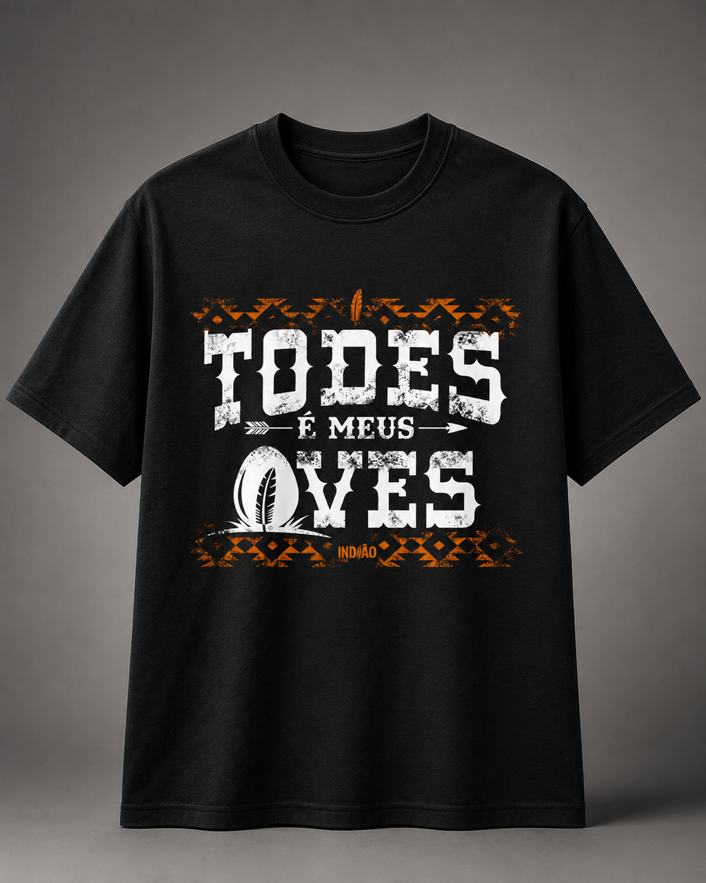 Camiseta 100% Algodão - Todes é Meus Oves